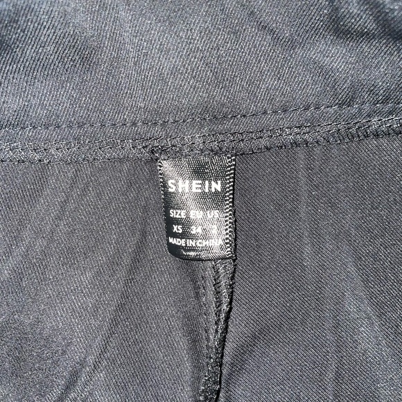 Shein Essnce High Waist Seam Detail Pants - Picture 4 of 5